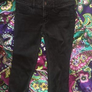 Black Hollister skinny jeans